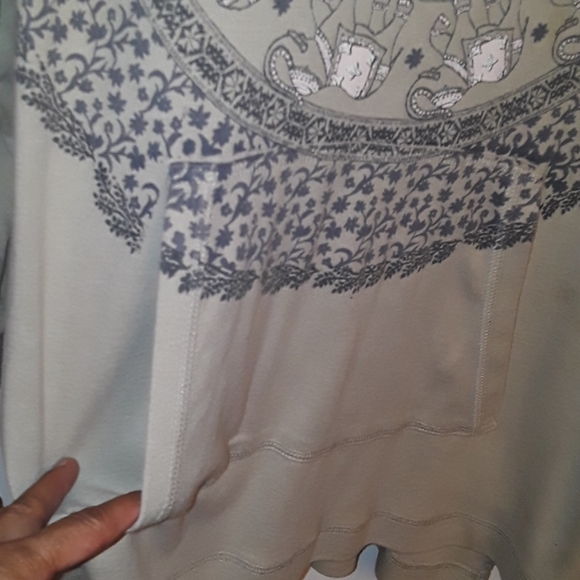 SOLD - Style & Co Hoodie w/Attached Ribbed Tank - Picture 8 of 10